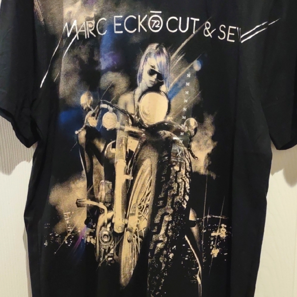Marc Ecko Cut & Sew Biker Girl T-Shirt
